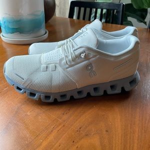Brand new Cloud 5 athletic shoes. New without box, additional laces, never worn.